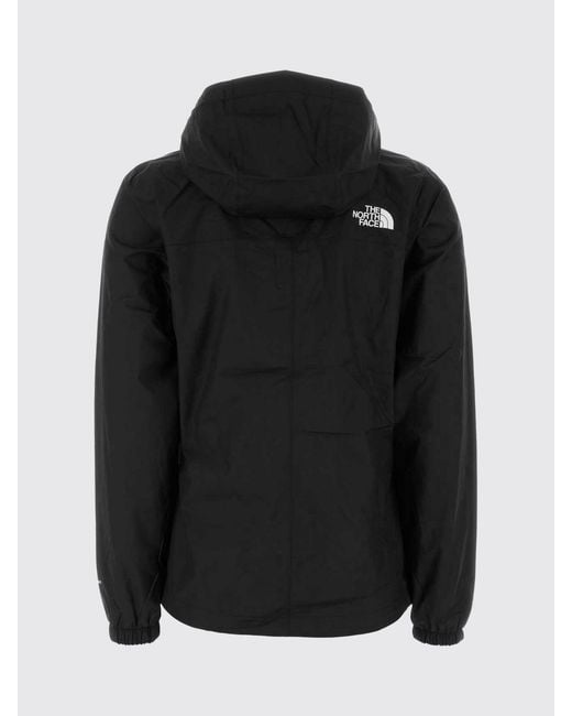 The North Face Blue Antora Hooded Dryvent Technical Fabric Windbreaker Jacket