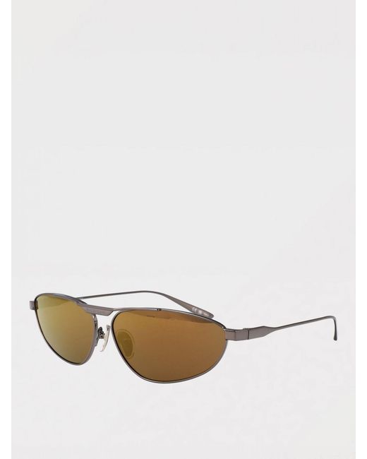 Balenciaga Gray Metal Sunglasses for men
