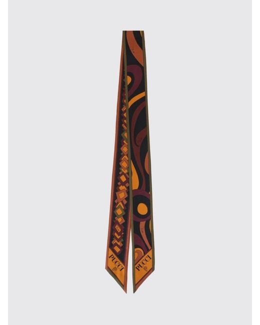 Emilio Pucci White Scarf