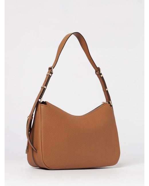 Michael Kors Brown Nolita Grained Leather Bag