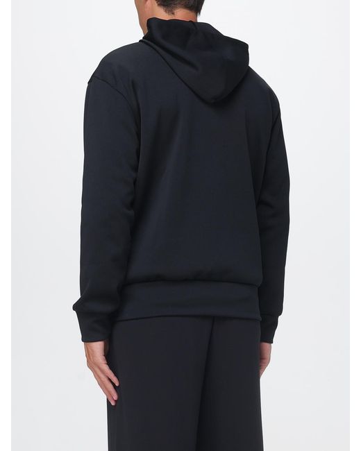 Comme des Garçons Blue Comme Des GarÇ Ons Full-Zip Cotton Hoodie With Contrast Logo for men