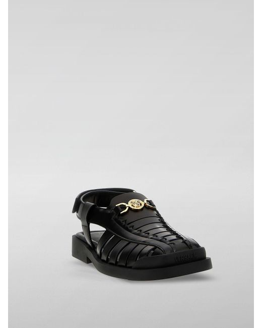 Sandales Versace pour homme en coloris Black