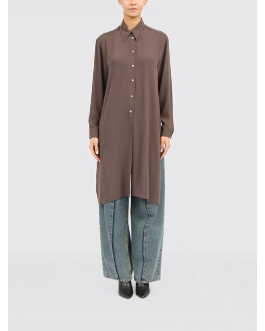 MM6 by Maison Margiela Brown Shirt