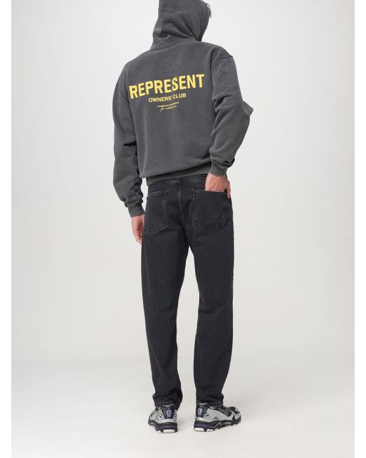 Represent Sweatshirt Herren in Gray für Herren