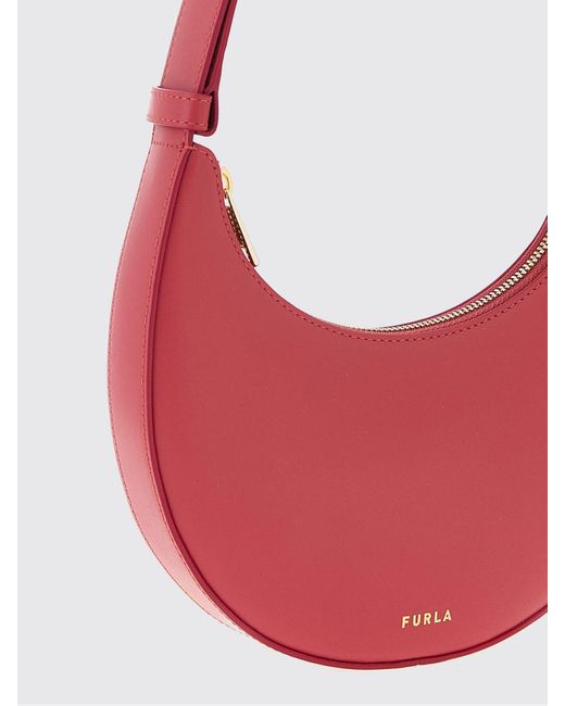 Furla Pink Delizia Mini Shoulder Bag