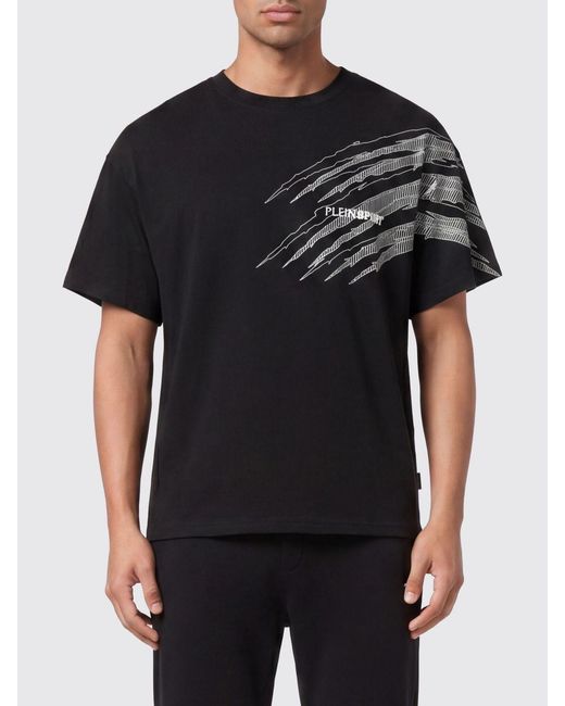 Philipp Plein Black T-Shirt for men