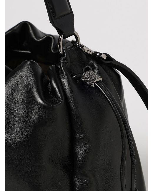 Brunello Cucinelli Black Shoulder Bag