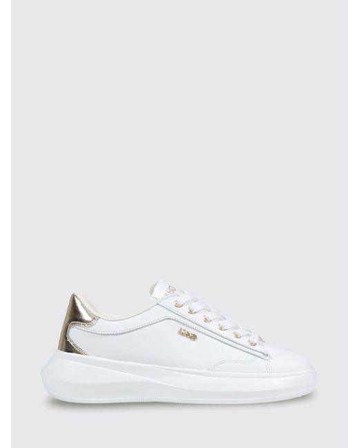 Liu Jo White Casper 01 Faux Leather Sneakers