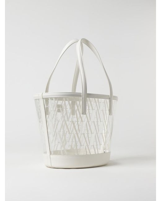 ARMANI EXCHANGE White Shoulder Bag