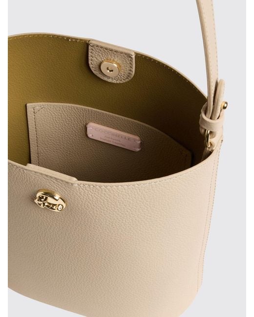 Coccinelle White Leather Nikla Bag