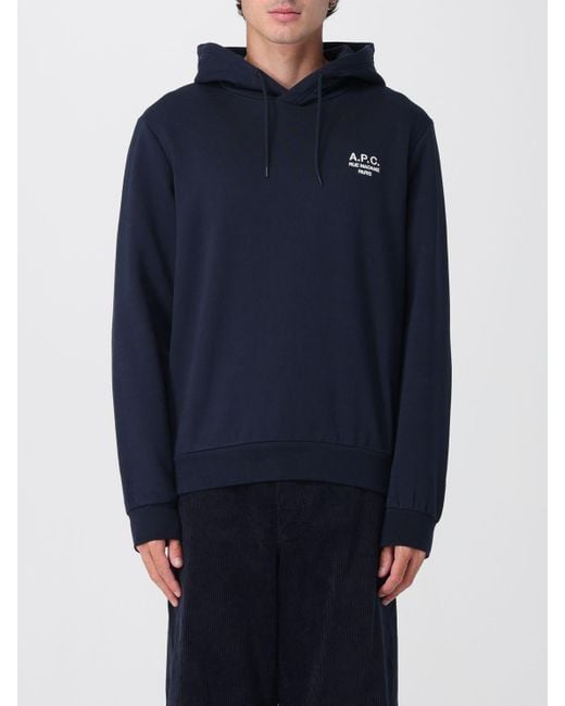 A.P.C. Blue Sweatshirt for men