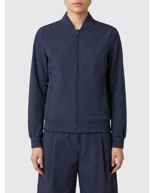 Save The Duck Blue Jena Polyester Bomber Jacket