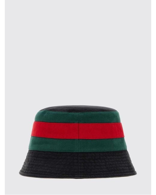 Cappello Bucket di Gucci in Red da Uomo