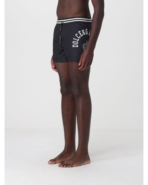 Dolce & Gabbana Black Dolce &Amp Gabbana Swimsuit for men