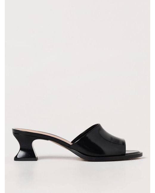 Bottega Veneta Black Heeled Sandals