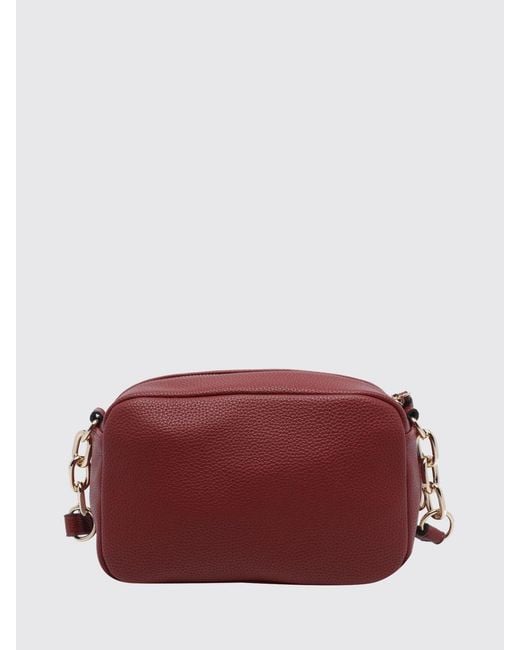 Liu Jo Purple Grained Faux Leather Mini Camera Bag With Strap