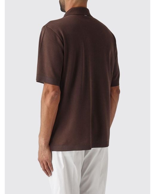 Herno Brown Shirt for men