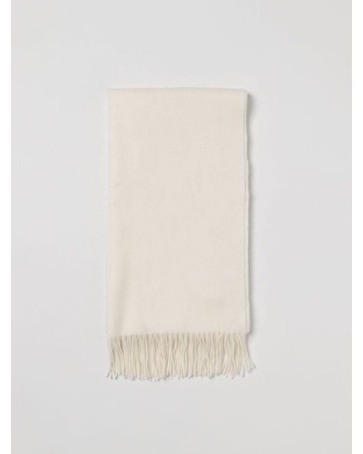 Barbour White Scarf