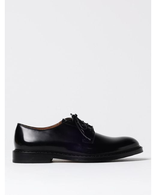 Doucal's Derby-Schuhe Aus Gebürstetem Leder in Black für Herren