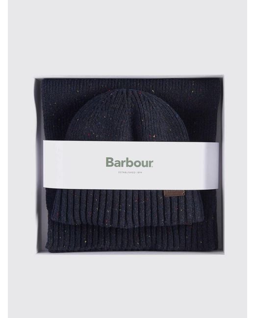 Barbour Blue Hat for men