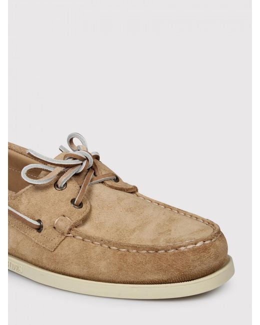 Sebago Natural Portland Suede Loafer for men