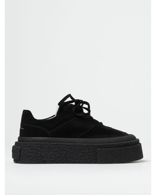 Black suede platform trainers hotsell