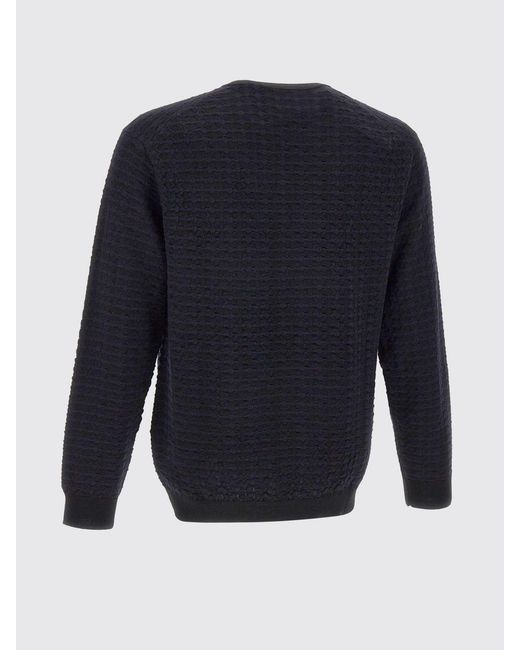 Emporio Armani Blue Sweater for men