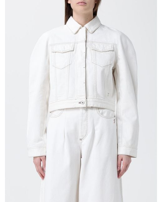 Jacquemus White Denim Jacket