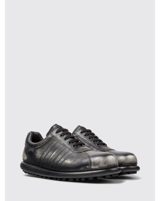 Camper Black Pelotas Bicolor Low-Top Sneakers for men