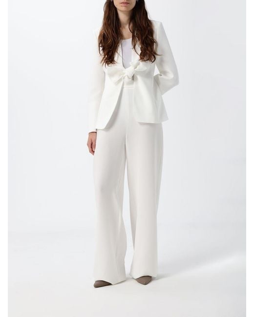 Max Mara White Pants