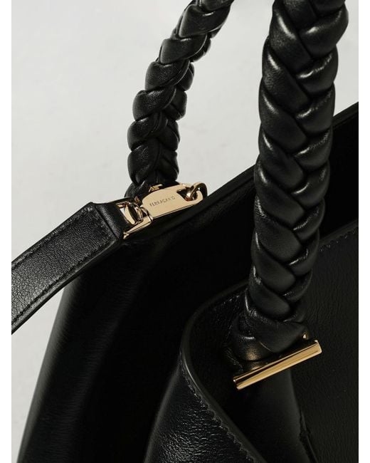 Borsa A Mano Donna di Ferragamo in Black