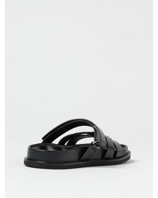 Tory Burch White Ines Sport Leather Sandals