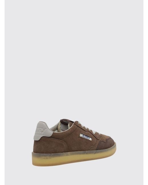 Autry Brown Medalist Low Trainers for men