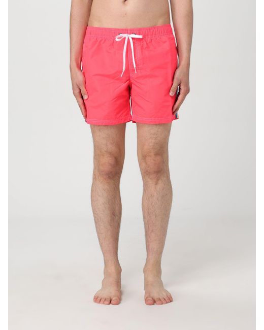 Sundek Pink Swimsuit for men