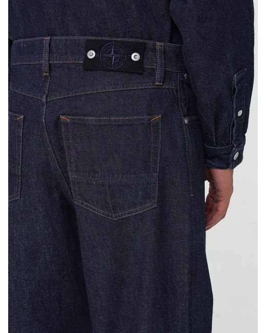 Stone Island Blue Jeans for men