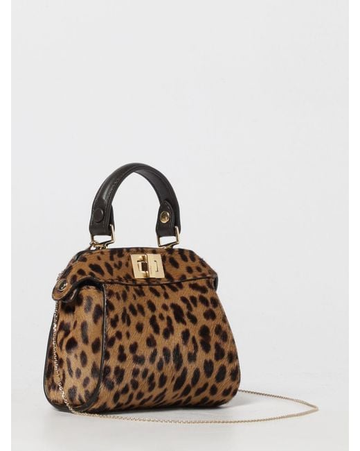 Fendi Brown Schultertasche Damen