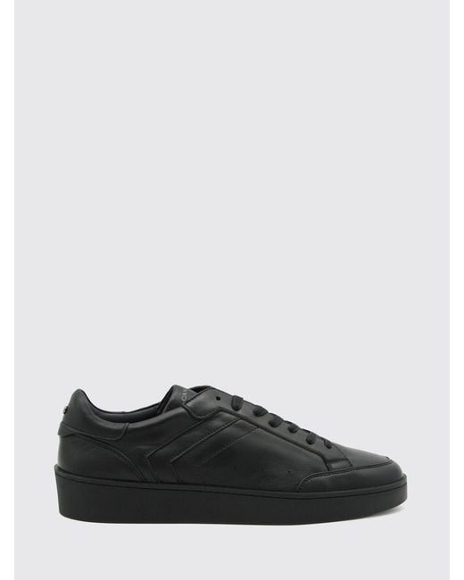 Canali Black Low-Top Trainers for men