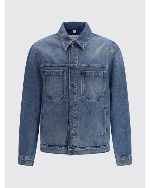 Off-White c/o Virgil Abloh Blue Jacket for men