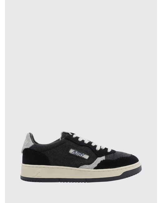 Autry Black Medalist Low Trainers for men
