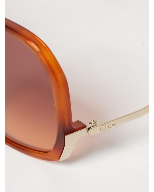 Chloé Pink ChloÉ Cat-Eye Butterfly Sunglasses
