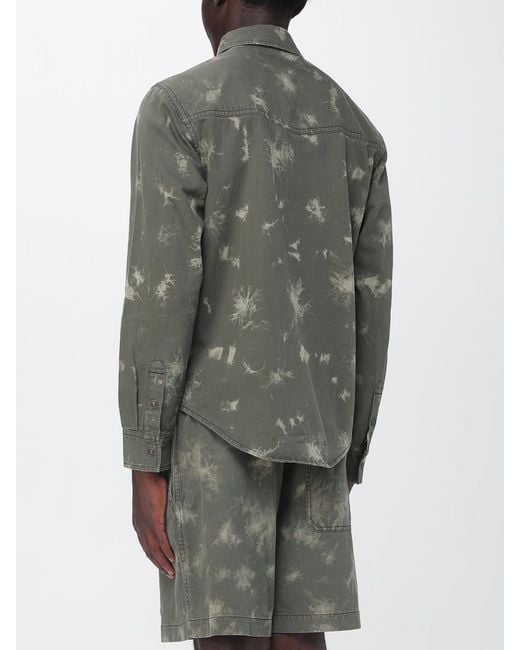 Isabel Marant Gray Denim Casual Shirt for men