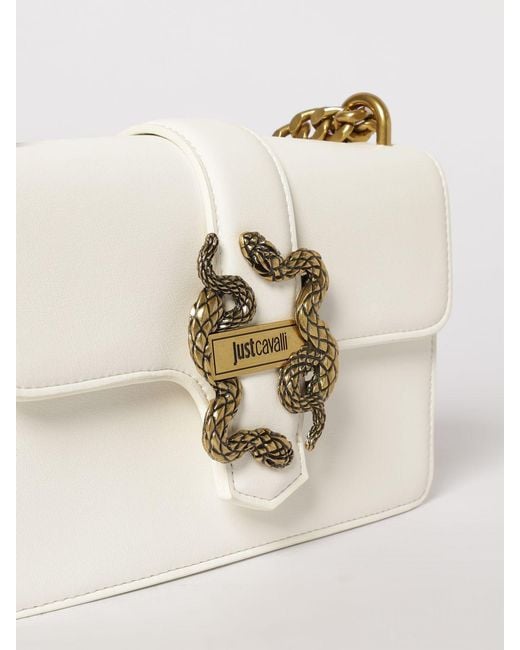 Just Cavalli Natural Faux Leather Bag