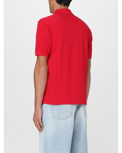 Golden Goose Deluxe Brand Red T-Shirts And Polos for men