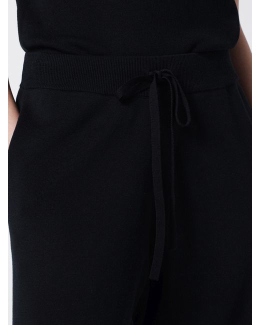 Entire studios Black Knit Trousers