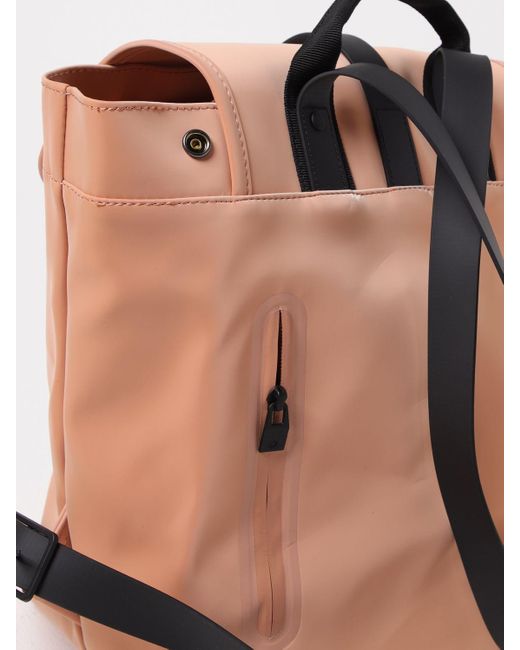 Rains Pink Schultertasche Damen