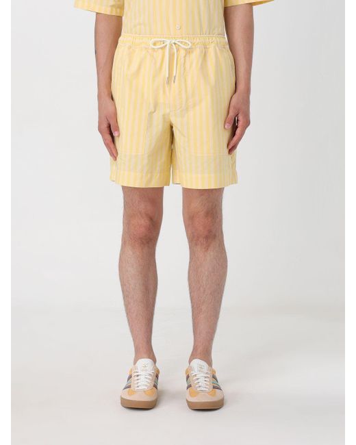 Pantalones cortos Maison KitsunÉ Maison Kitsuné de hombre de color Yellow