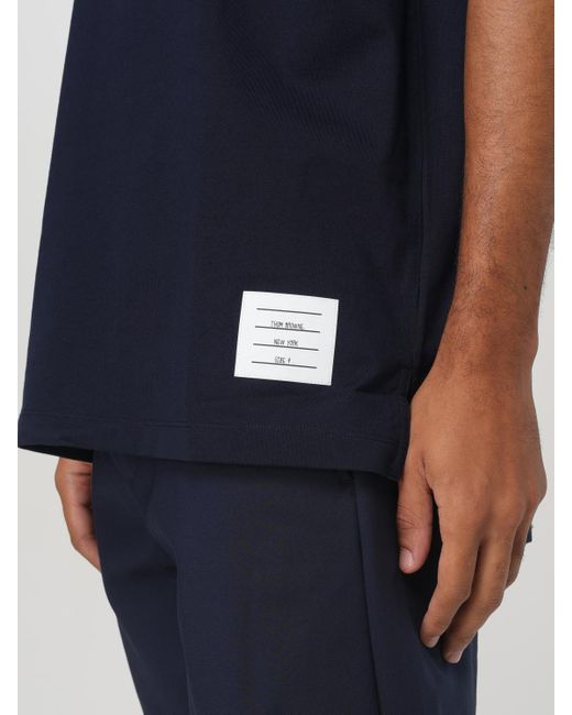 Thom Browne Blue T-Shirt for men