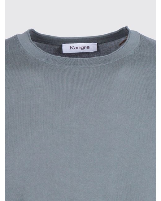 Kangra Gray Basic Cotton T-Shirt for men