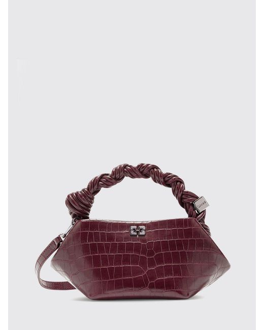 Ganni Purple Mini Bou Bag