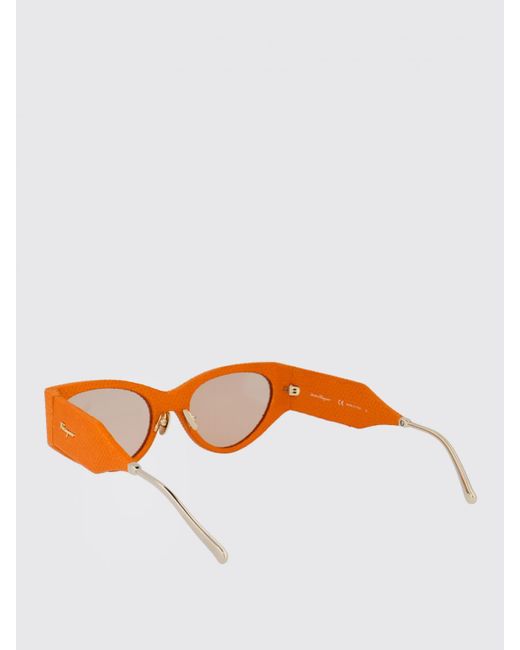 Ferragamo Orange Sf950Sl 712G79731454 Cateye Sunglasses